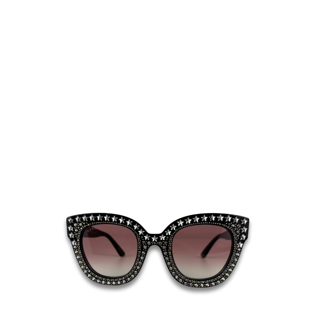 Gucci Stars Cat Eye Sunglasses