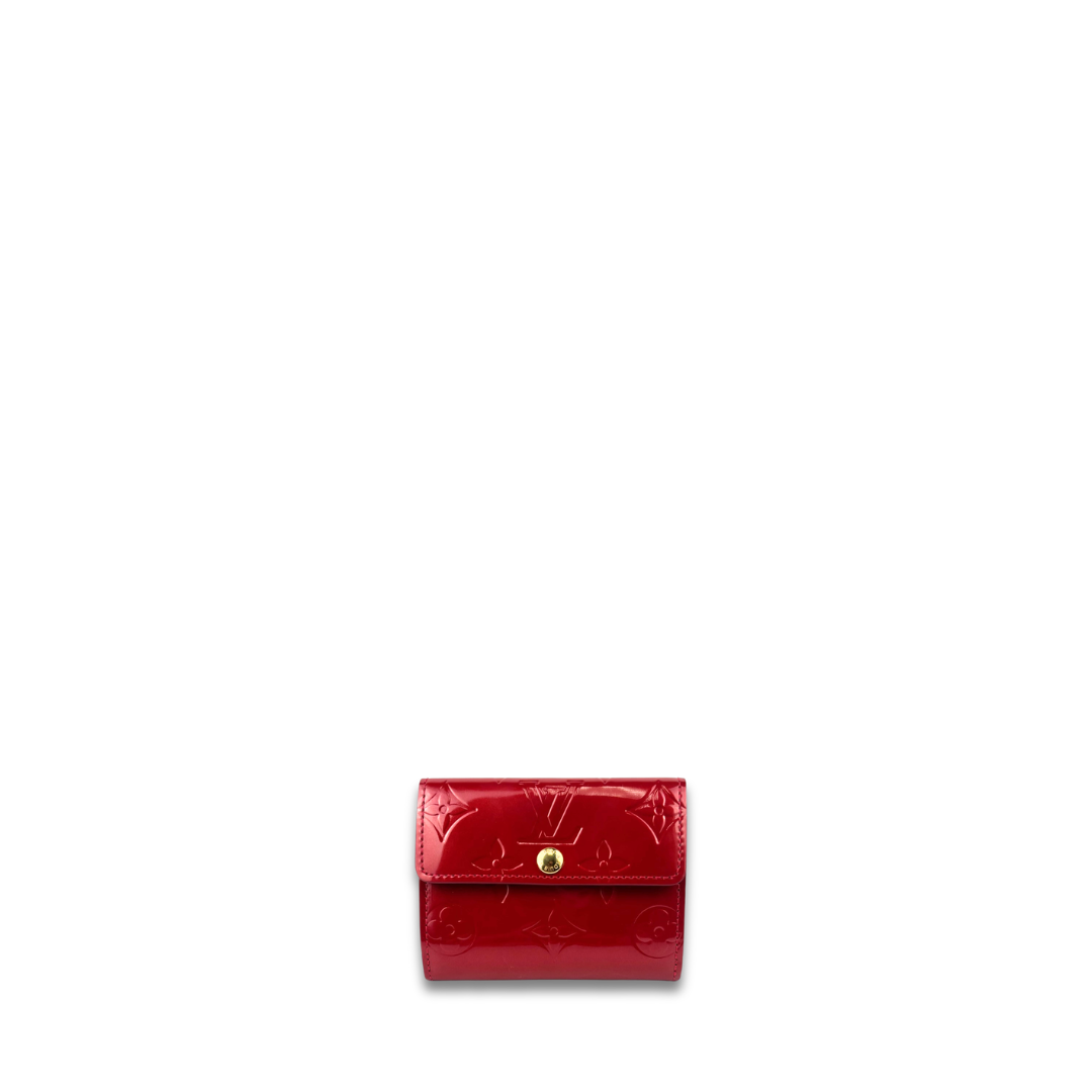 Louis Vuitton Red Vernis Ludlow Wallet