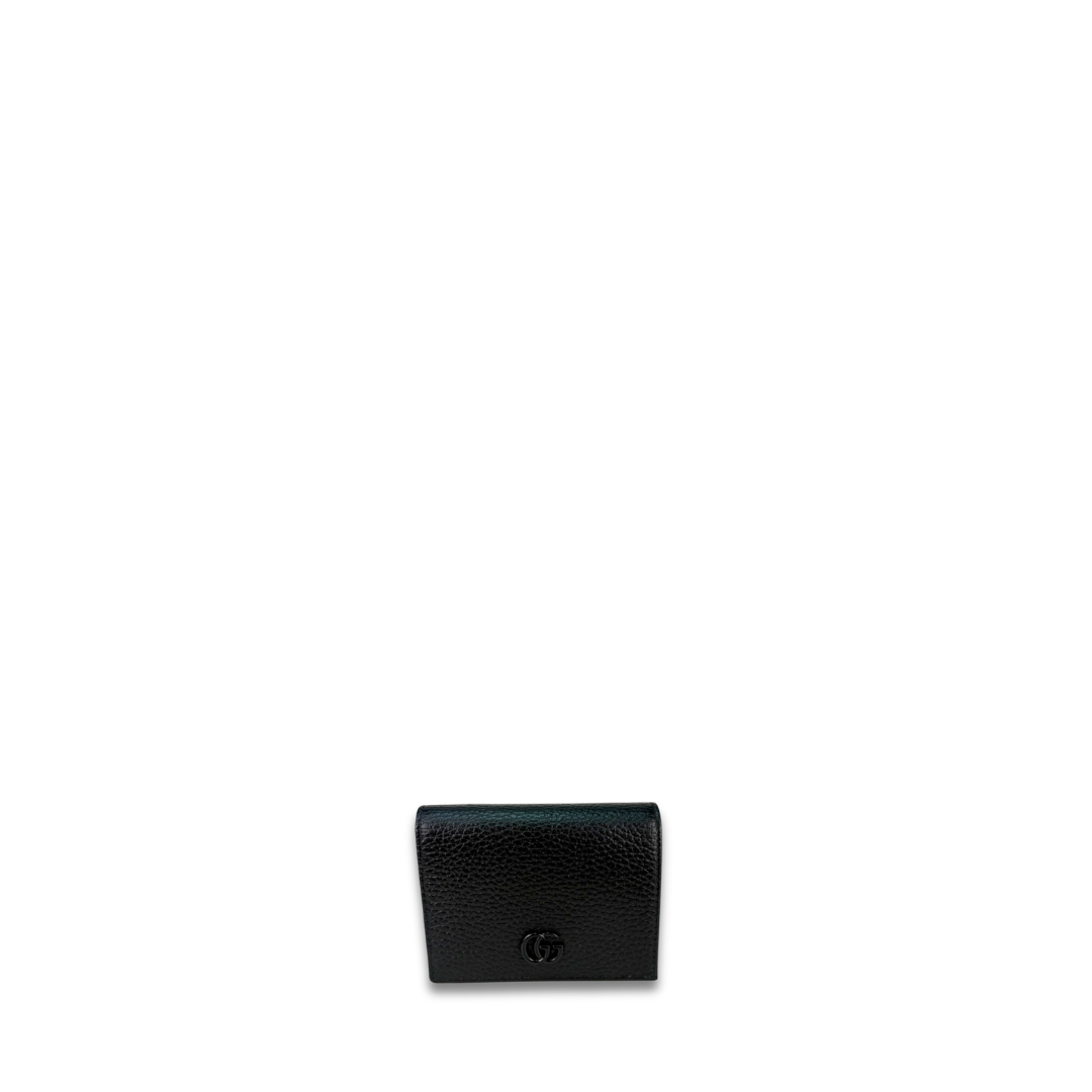 Gucci Black Marmont Compact Wallet