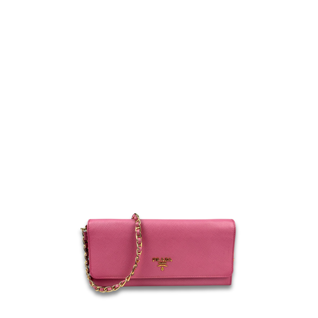 Prada Pink Wallet On Chain