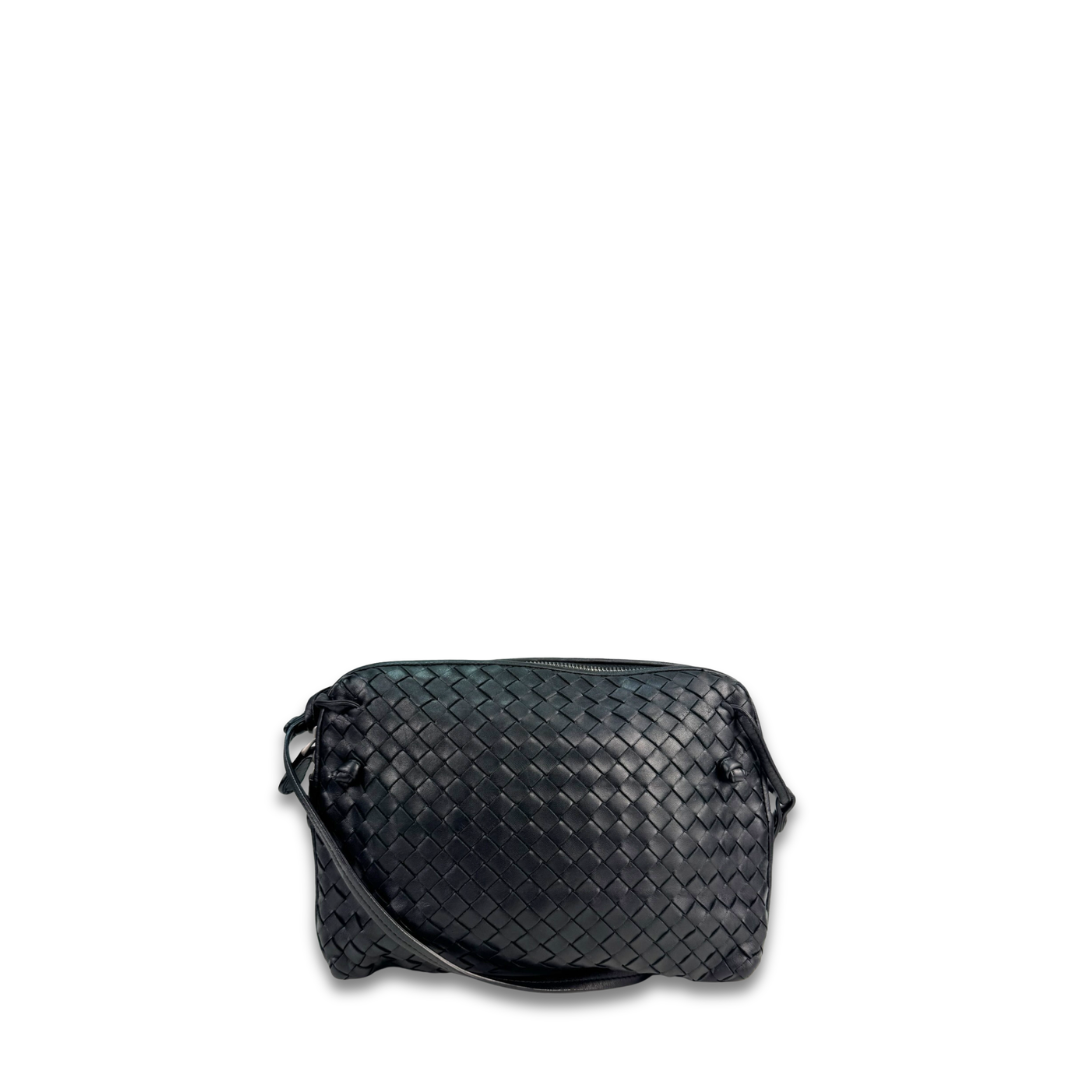 Bottega Veneta Black Nodini Crossbody