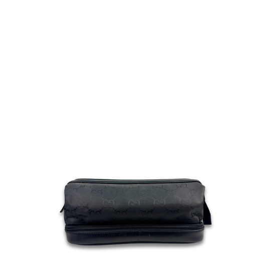 Gucci Black GG Supreme Toiletry