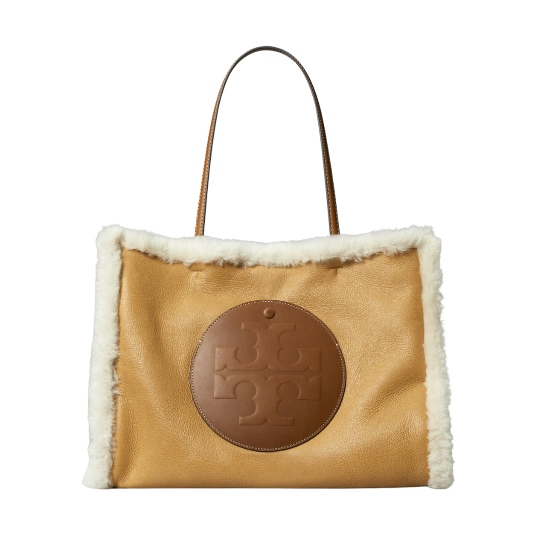 Tory Burch Ella Shearling Tote