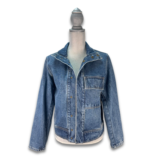 Nili Lotan Marilou Denim Jacket - Size Small