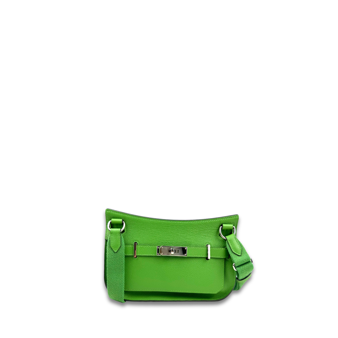 Hermès Evercolor Mini Jypsière Vert Yucca