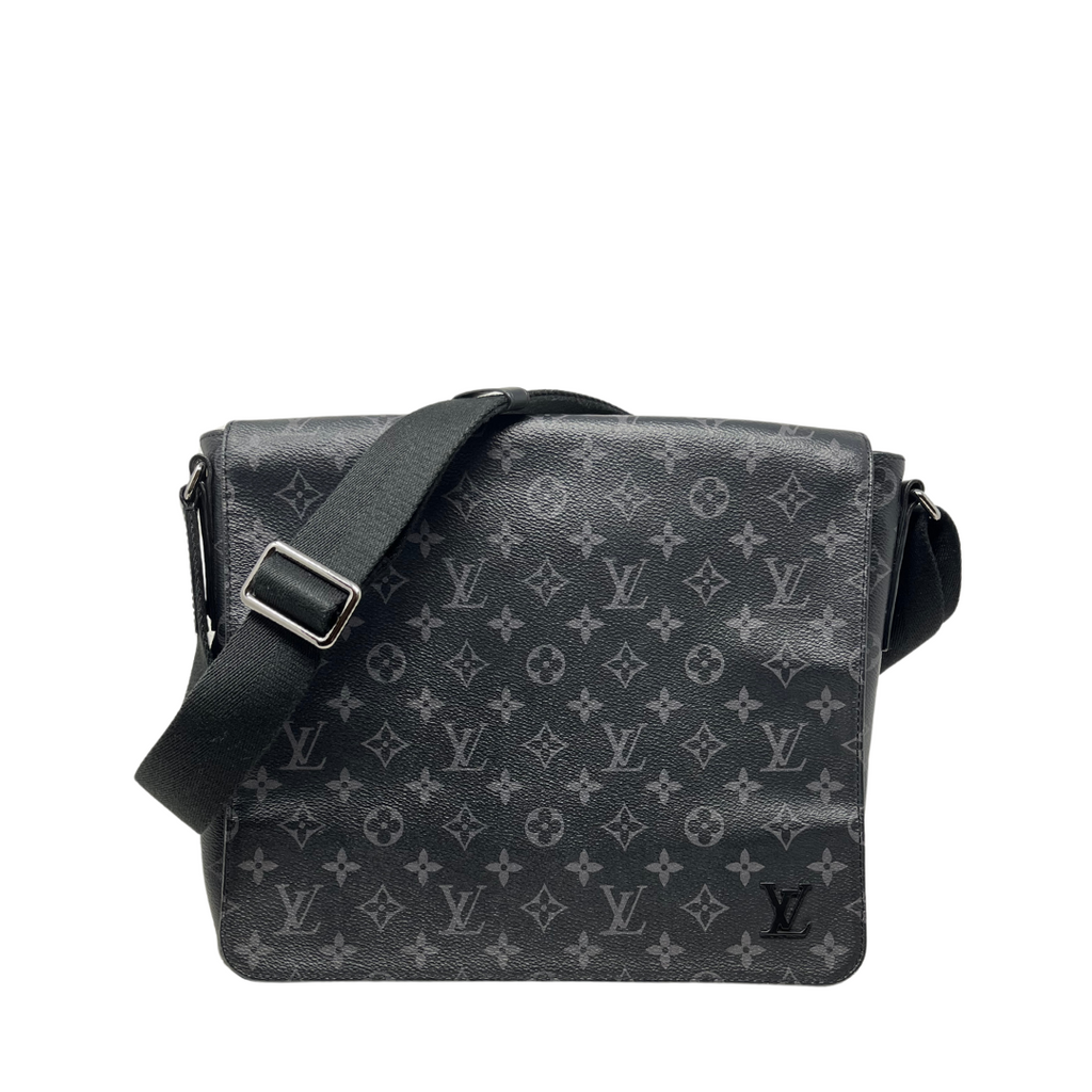 Louis Vuitton Monogram Eclipse District Messenger MM