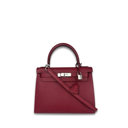 Hermès Epsom Kelly 28 Rubis