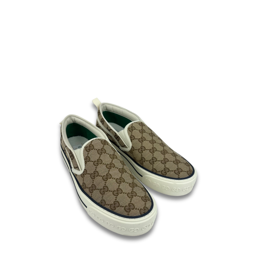 Gucci Tennis 1977 Slip On Sneakers- Size 40