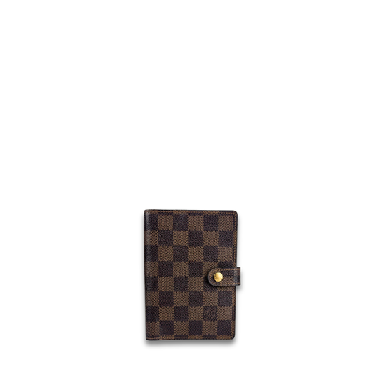 Louis Vuitton Damier Ebene Agenda PM