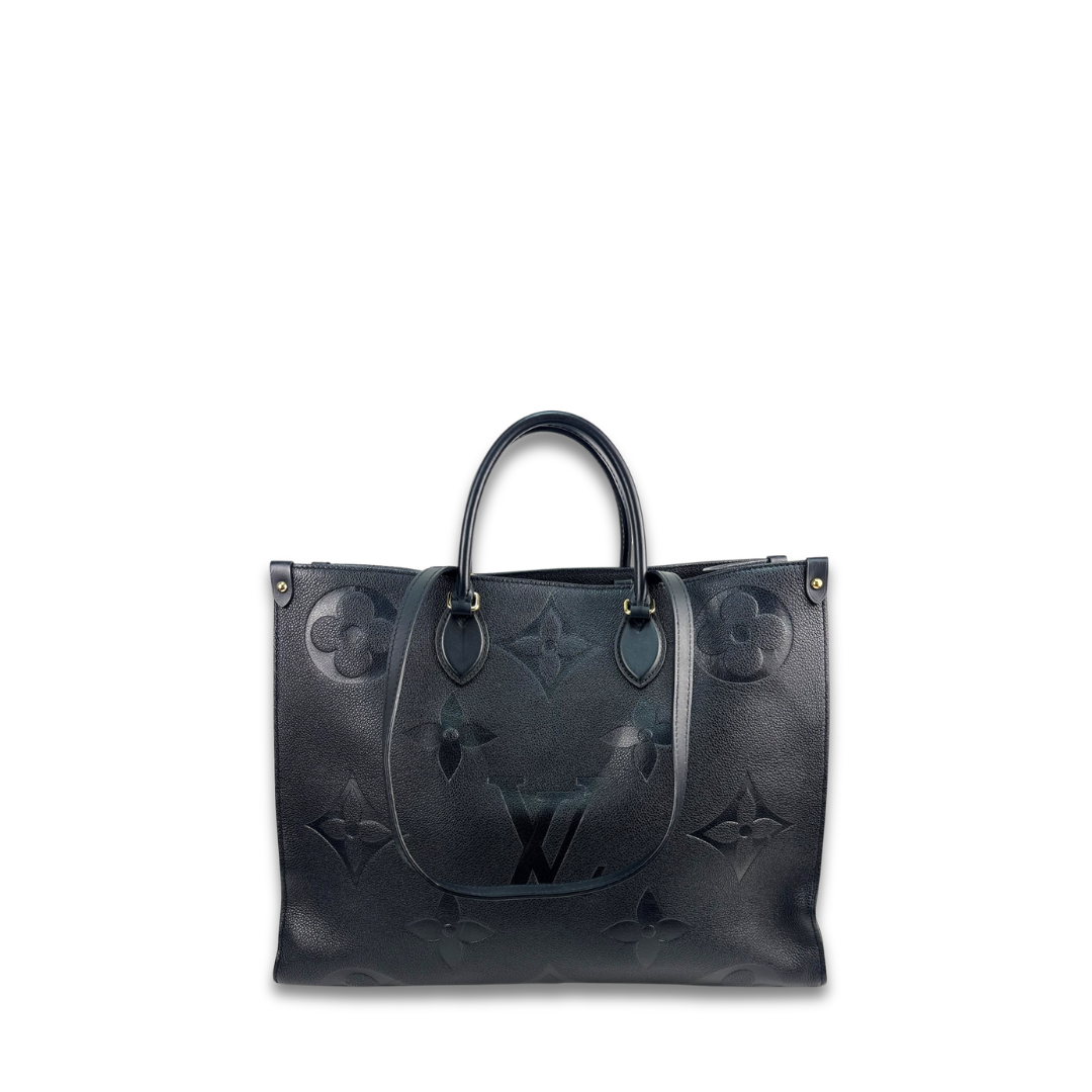 Louis Vuitton Black Empreinte OnTheGo GM