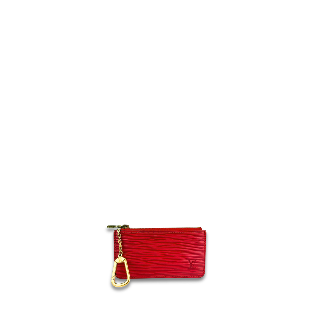 Louis Vuitton Red Epi Key Pouch