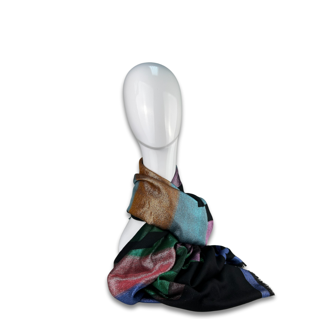 Chanel Multicolor Sparkle Shawl