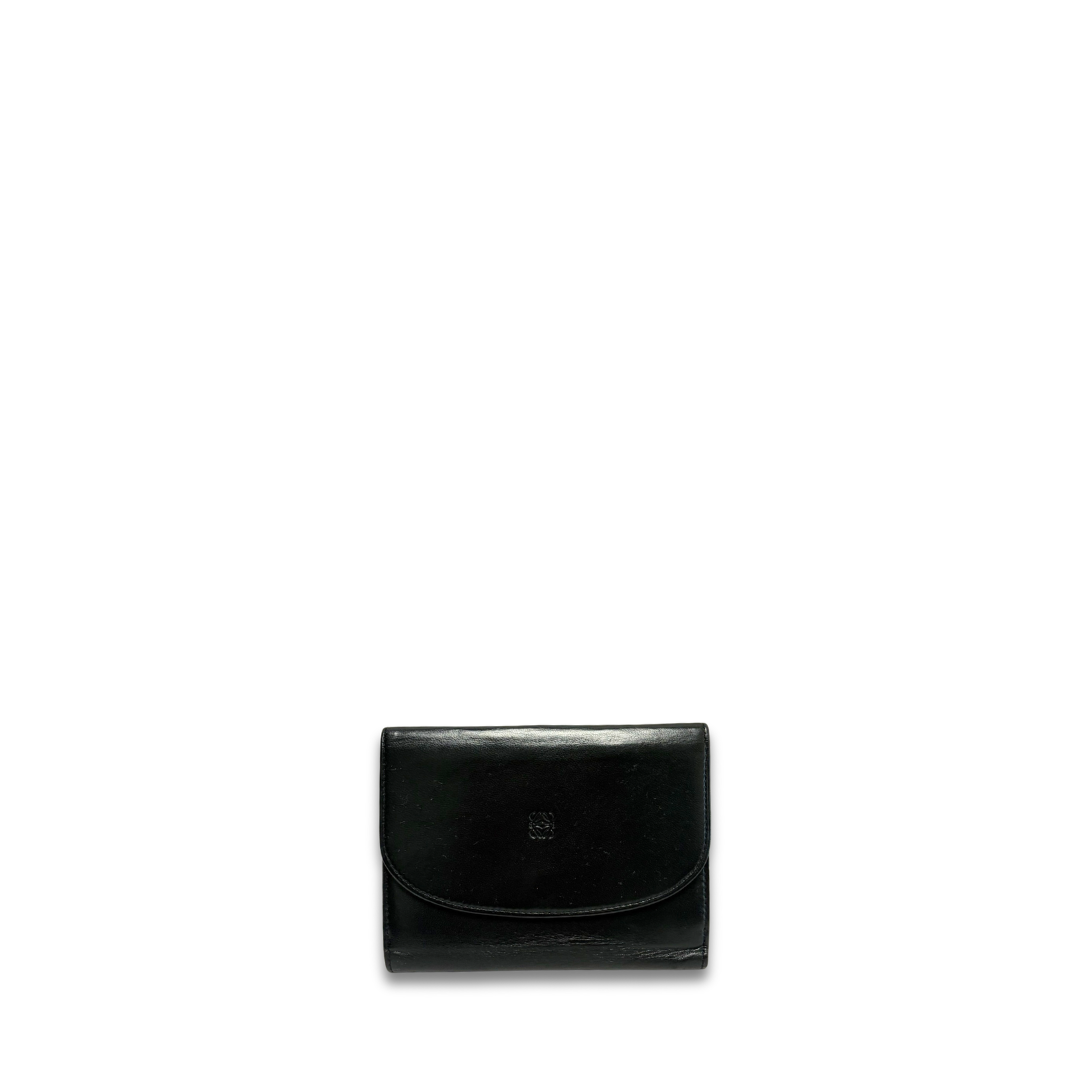 Loewe Black Anagram Bifold Wallet