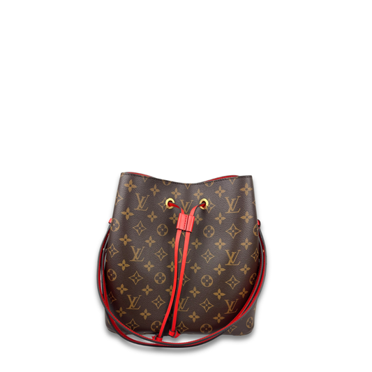 Louis Vuitton Monogram Neonoé Red