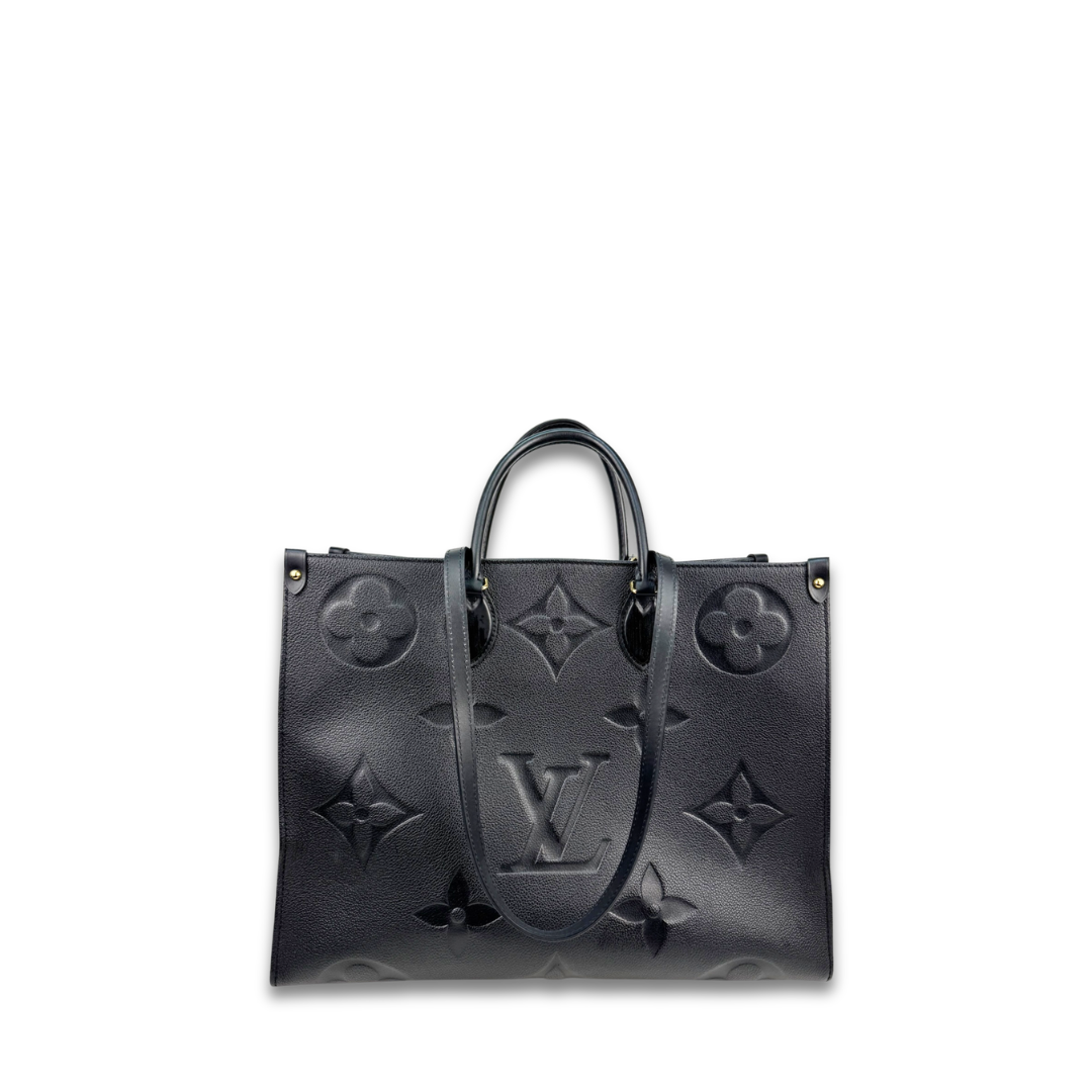 Louis Vuitton Black Empreinte OnTheGo GM