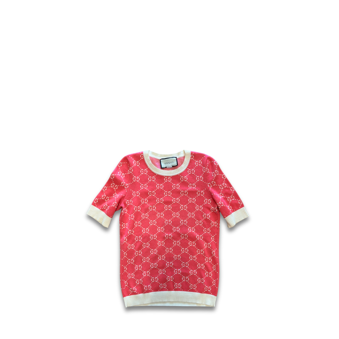 Gucci Pink Crewneck Sweater