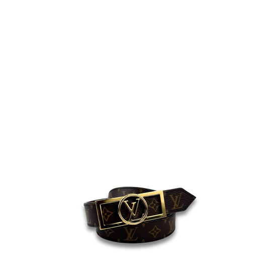 Louis Vuitton Monogram Reversible Dauphine Belt