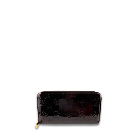 Louis Vuitton	Amarante Vernis Zippy Wallet