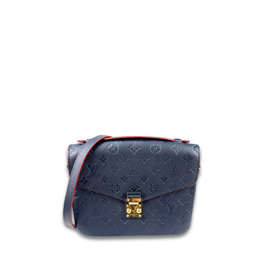 Louis Vuitton Navy Empreinte Pochette Métis