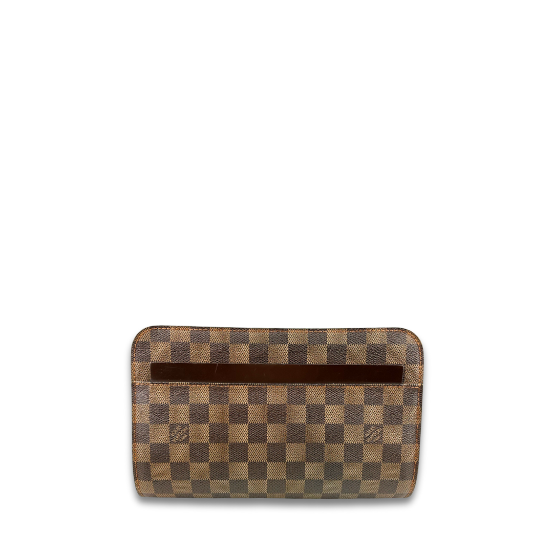 Louis Vuitton Damier Ebene Saint Louis Wristlet Clutch
