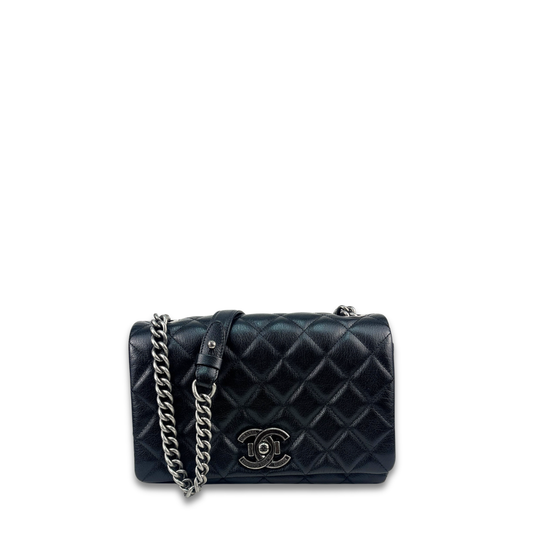 Chanel Black City Rock Flap Bag