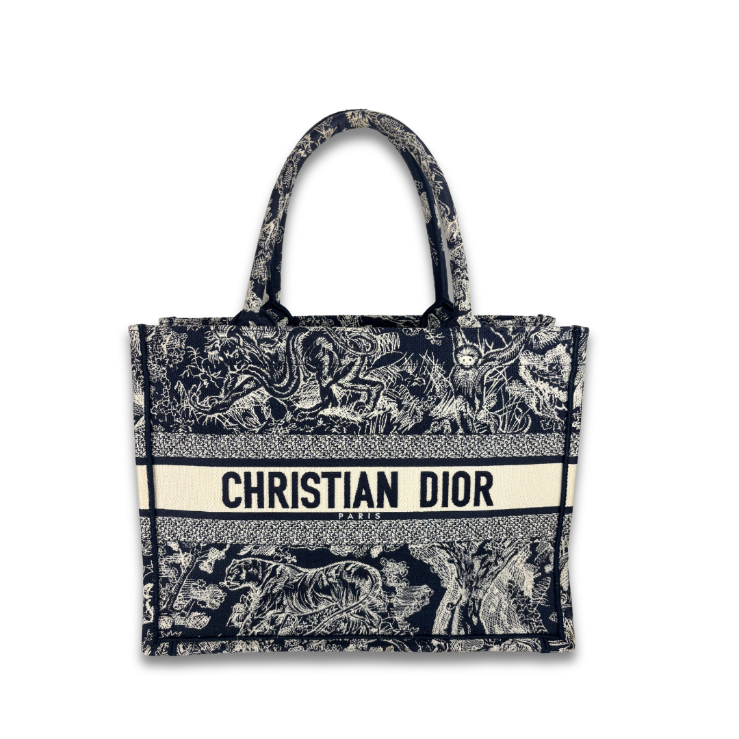 Dior Medium Navy Book Tote
