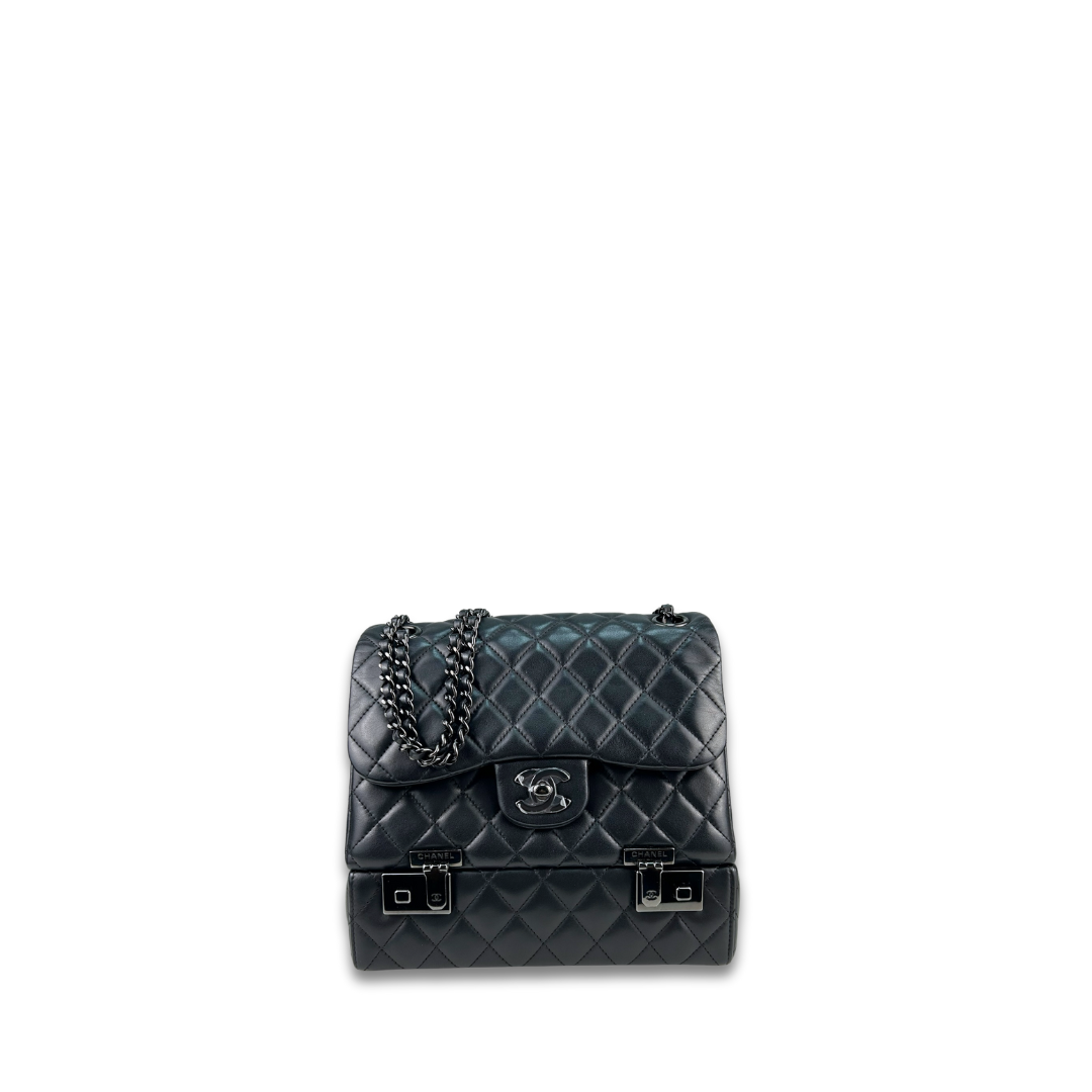 Chanel So Black Cockpit Flap Bag