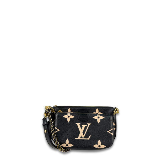 Louis Vuitton Bicolor Empreinte Multi Pochette Accessoires