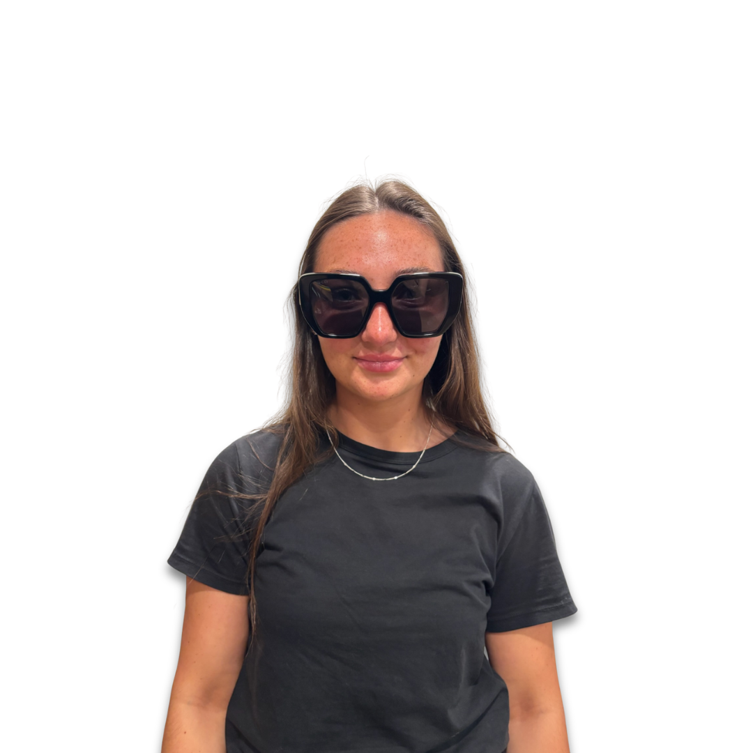 Gucci Black Geometric Sunglasses