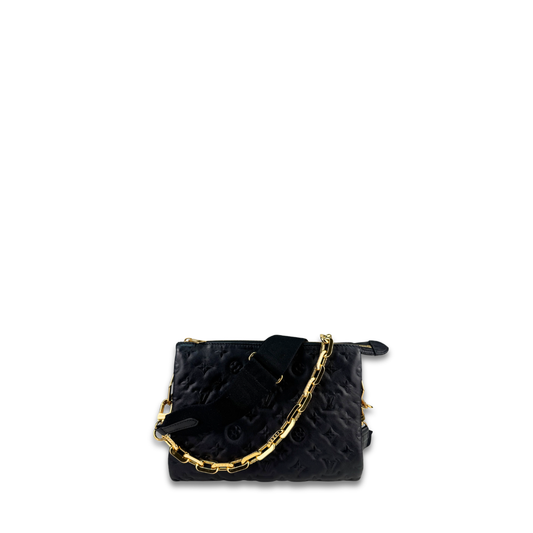 Louis Vuitton Black Coussin PM