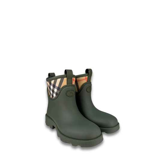 Burberry Marsh Stamp Short Rain Boots - Size 38