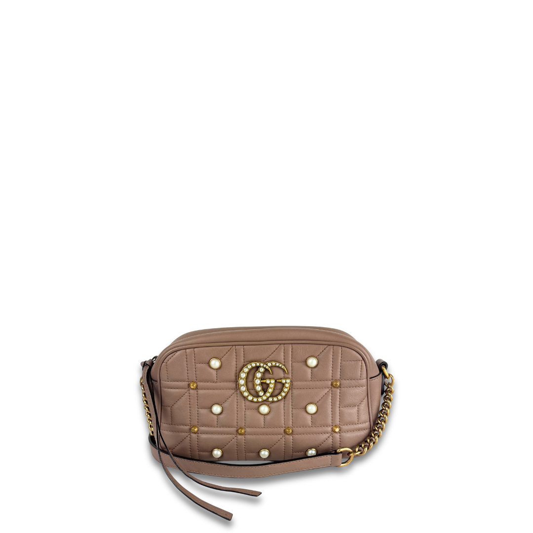 Gucci Pearl Marmont Camera Bag