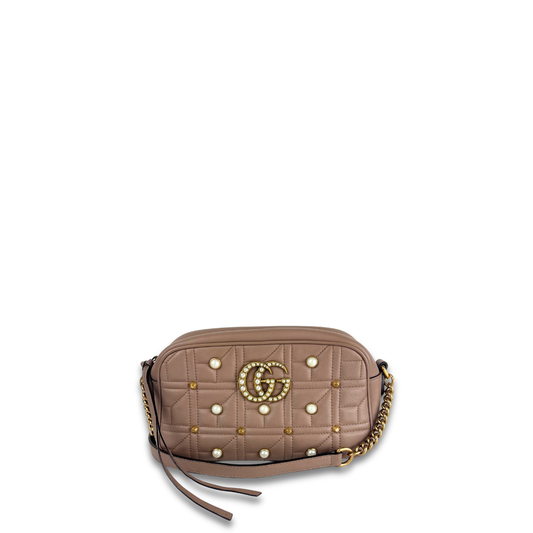 Gucci Pearl Marmont Camera Bag