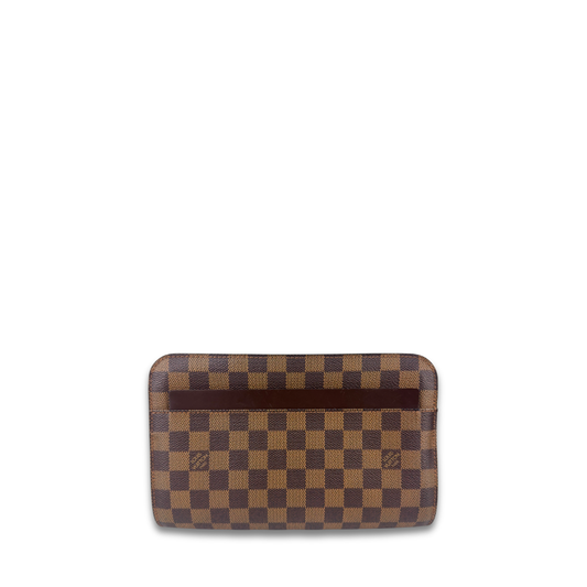 Louis Vuitton Damier Ebene Saint Louis Wristlet Clutch