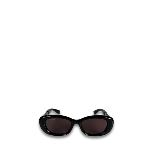 Gucci Tortoiseshell Oval Sunglasses