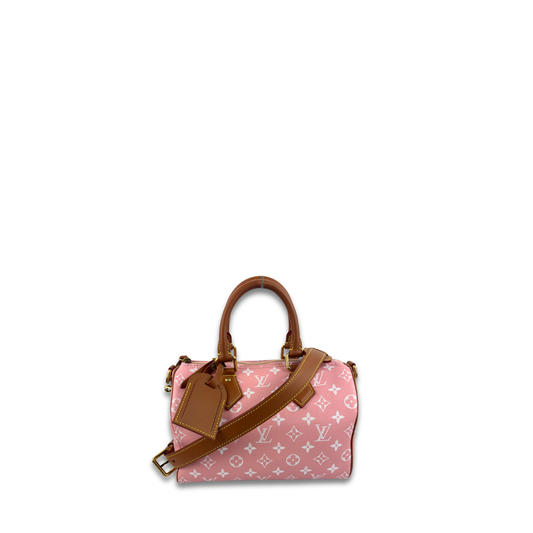 Louis Vuitton Pink Speedy P9 Bandoulière 25