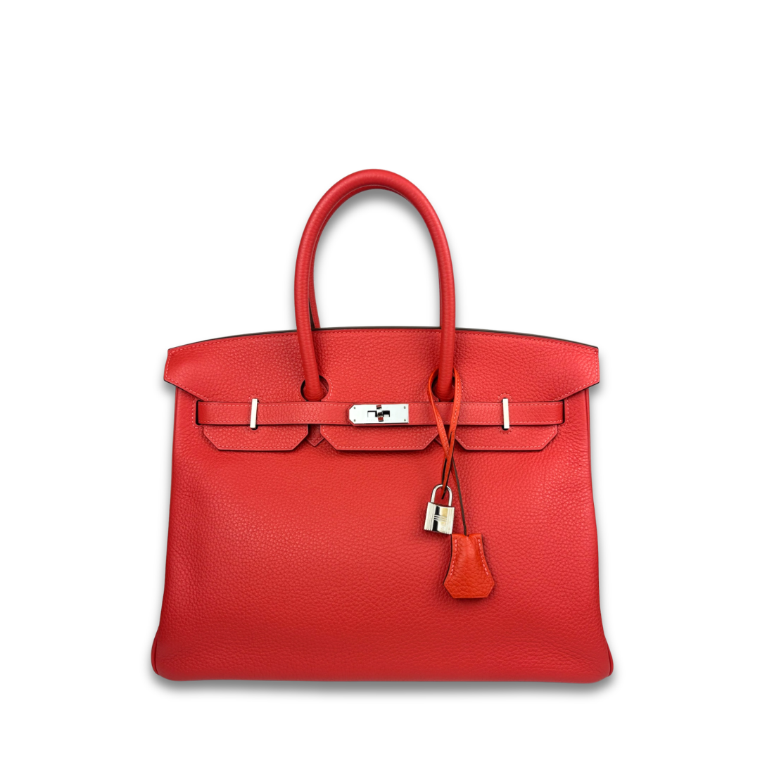 Hermès Togo Birkin 35 Rose Jaipur