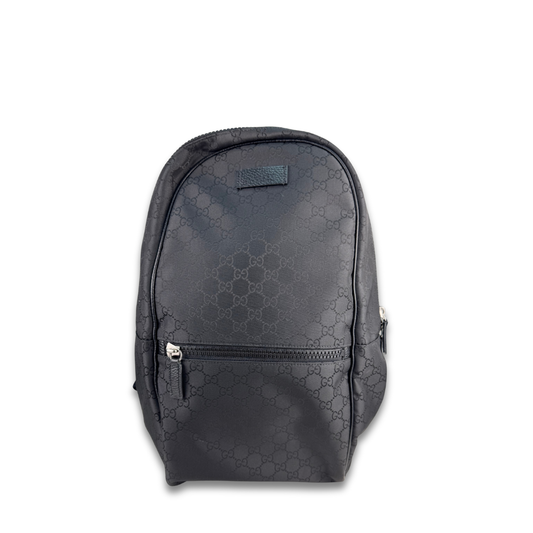 Gucci Black Nylon Slim Backpack