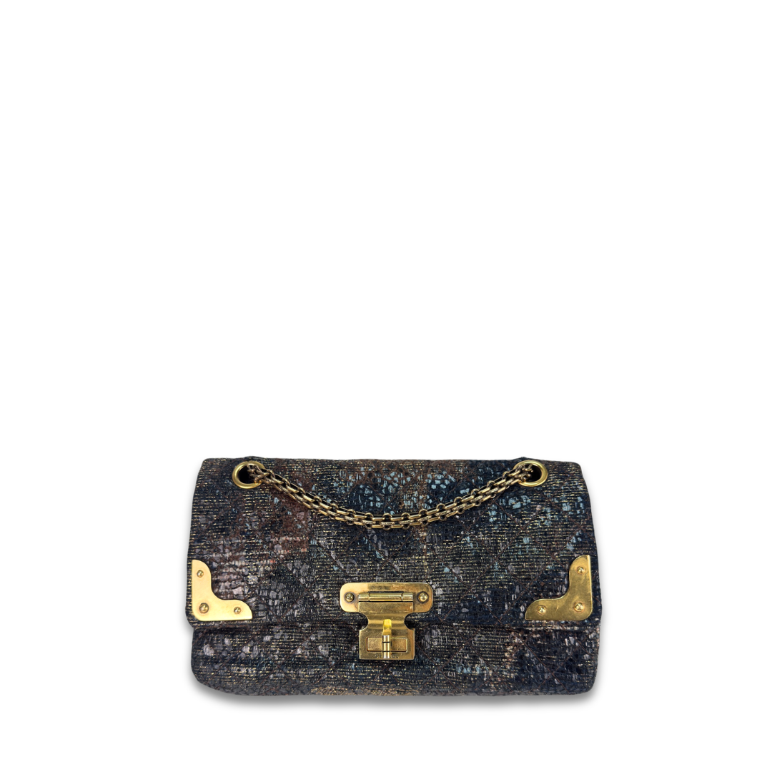 Chanel Paris-Shanghai Lacquered Tweed 2.55 Reissue