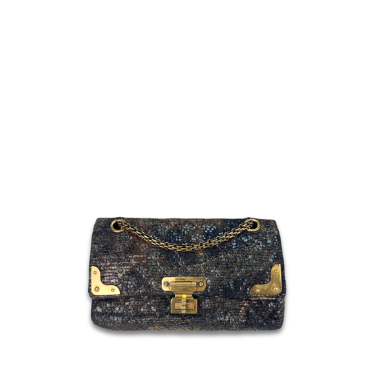 Chanel Paris-Shanghai Lacquered Tweed 2.55 Reissue