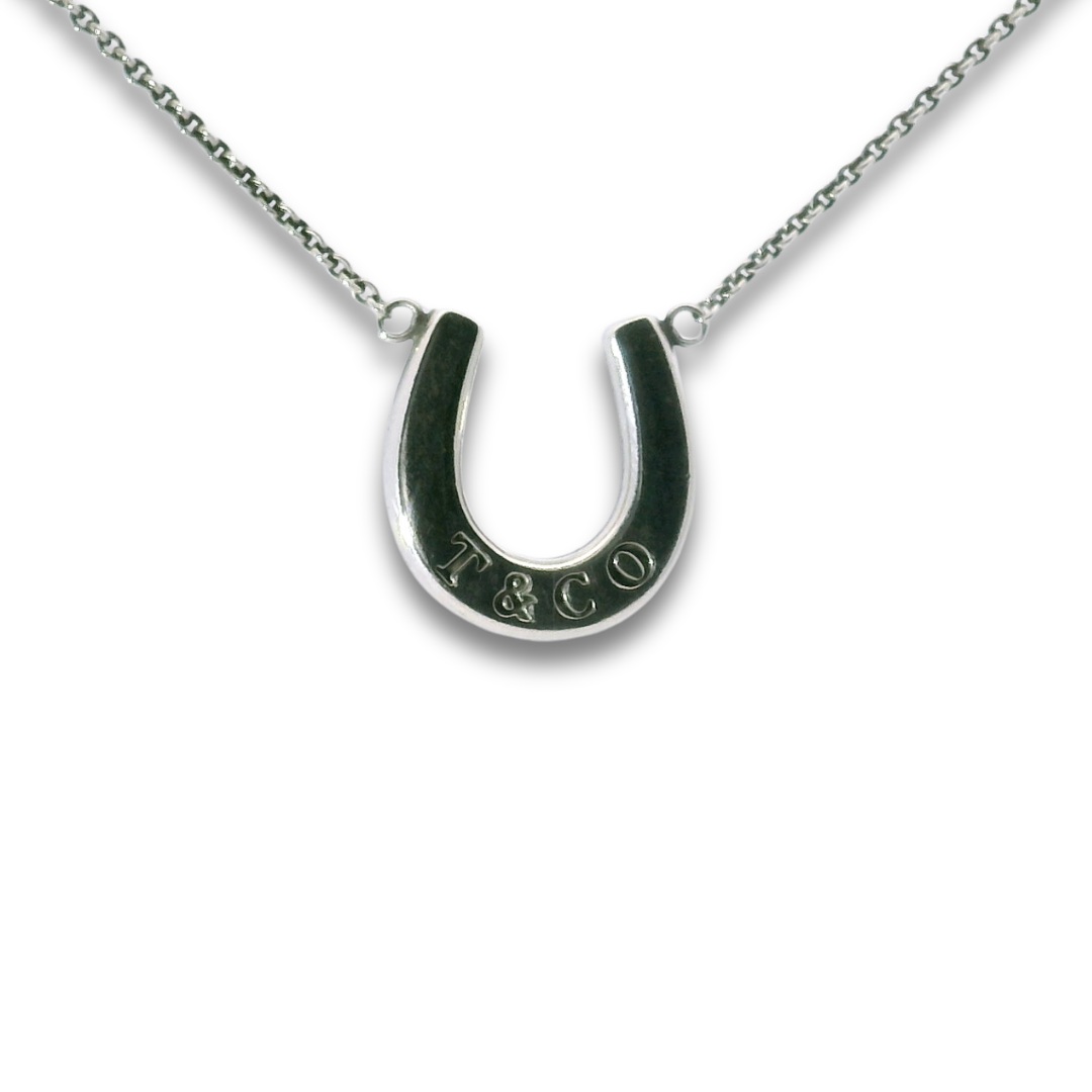 Tiffany & Co. Sterling Silver Horseshoe Necklace