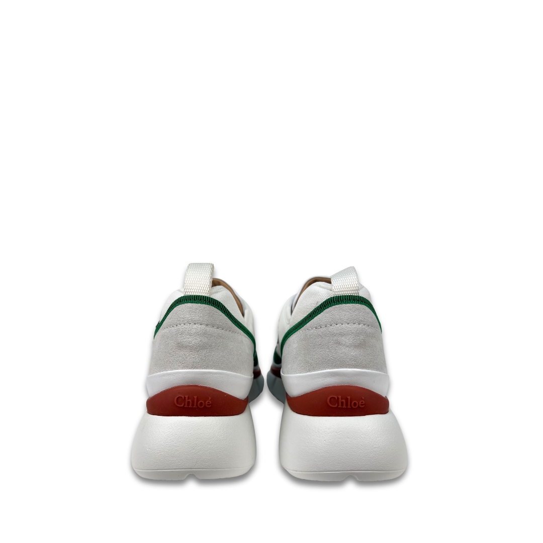 Chloe Leather Low Top Sonnie Sneakers - Size 40