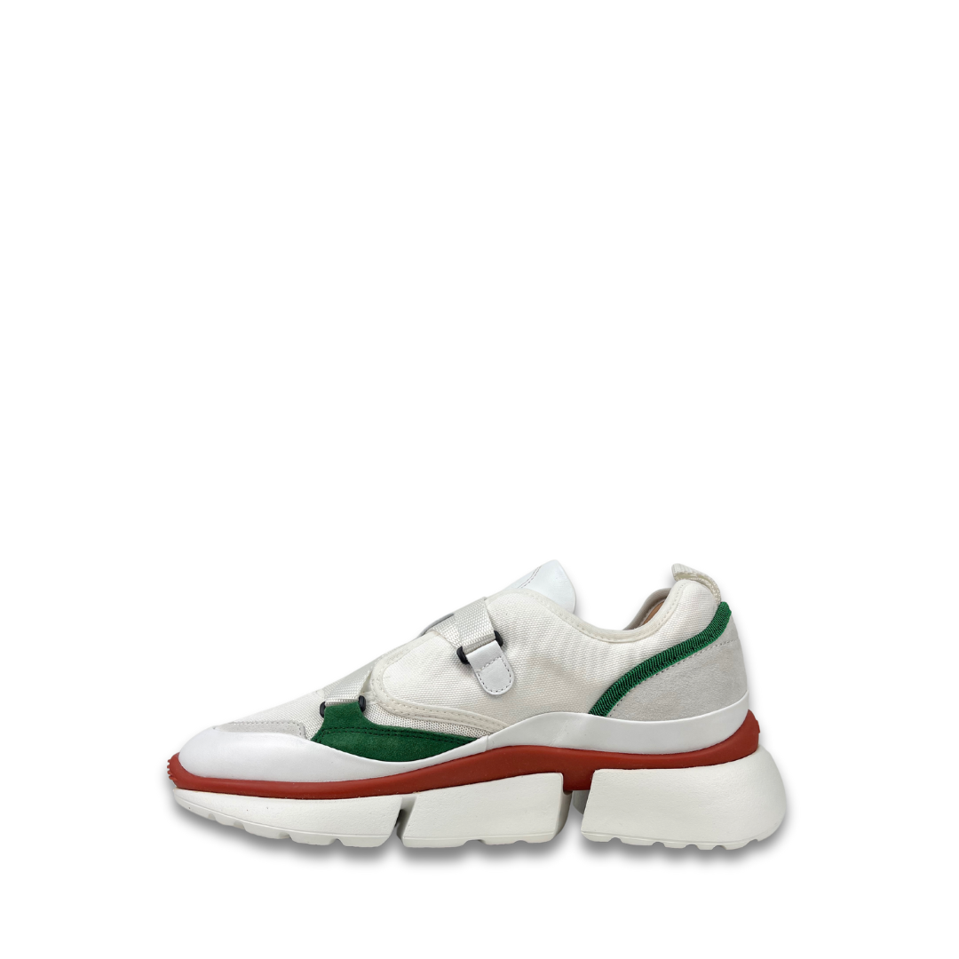 Chloe Leather Low Top Sonnie Sneakers - Size 40