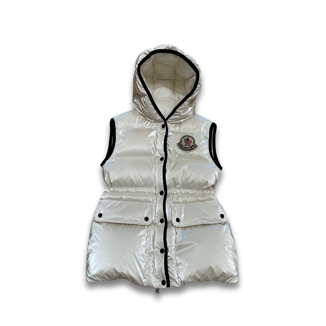Moncler Hera Hooded Vest - Size 00