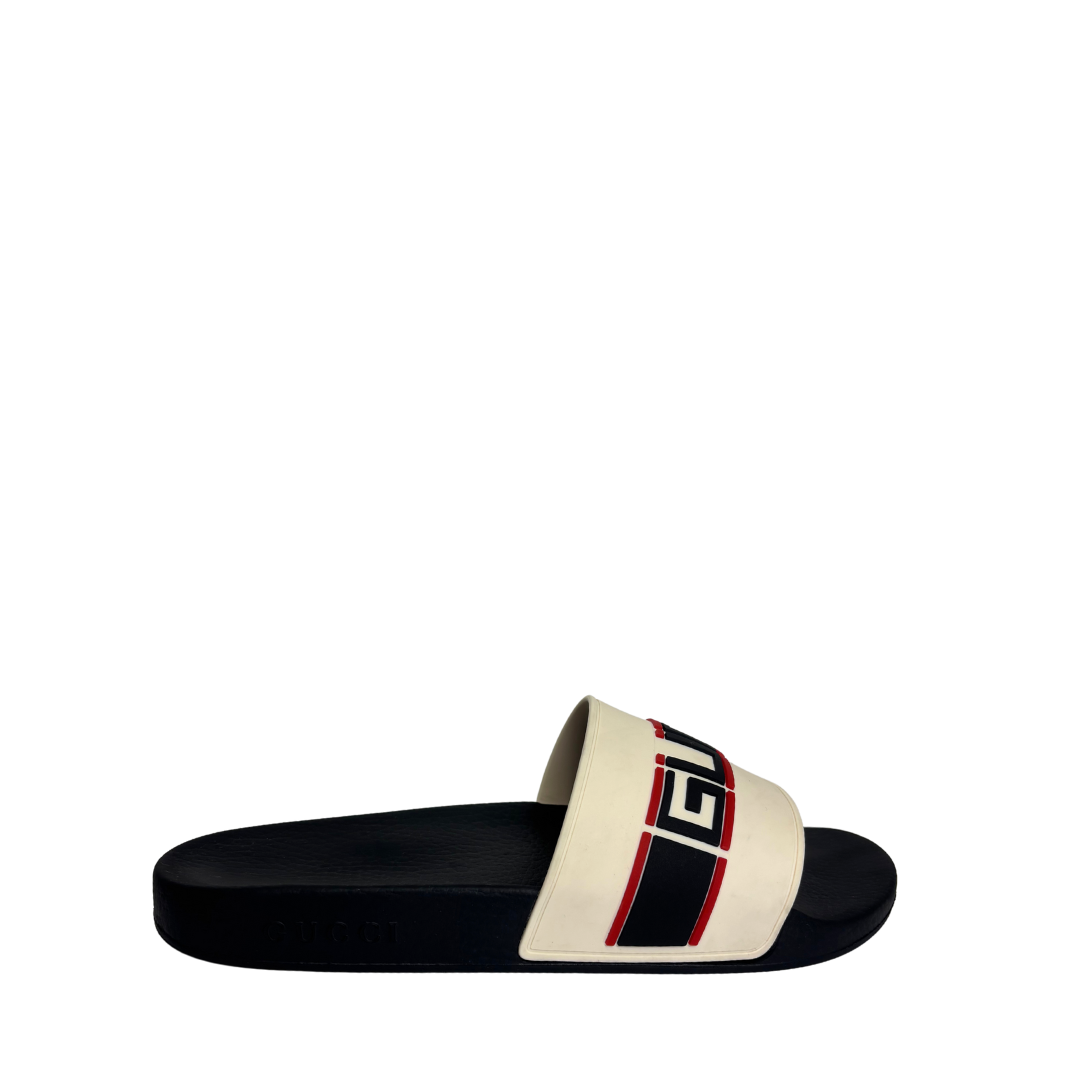 Gucci Men’s Logo Slide Sandal- Size 9