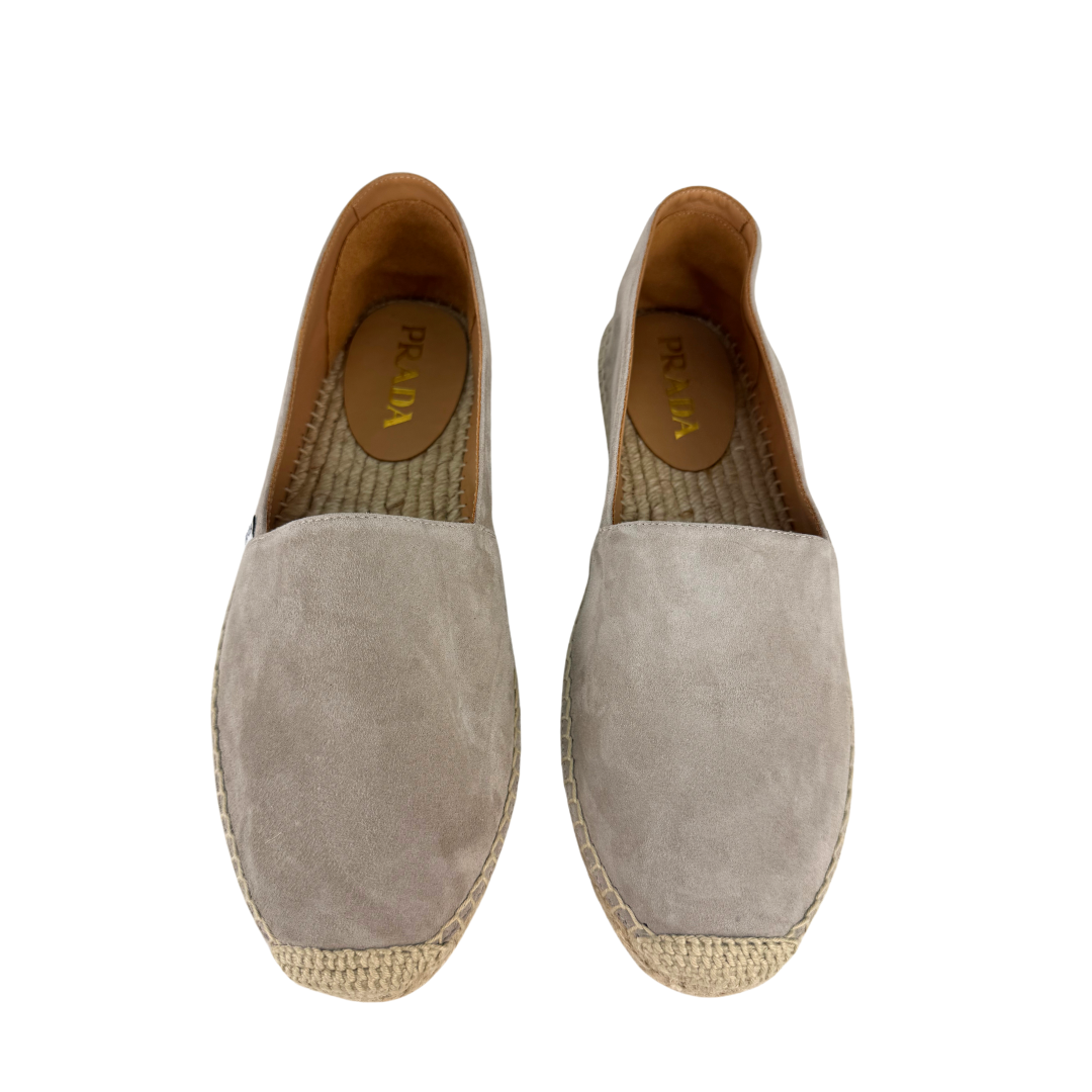 Prada Suede Espadrilles - Size 10.5