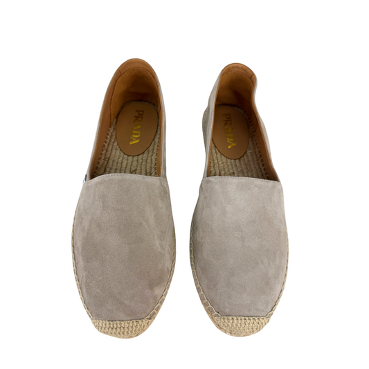 Prada Suede Espadrilles - Size 10.5