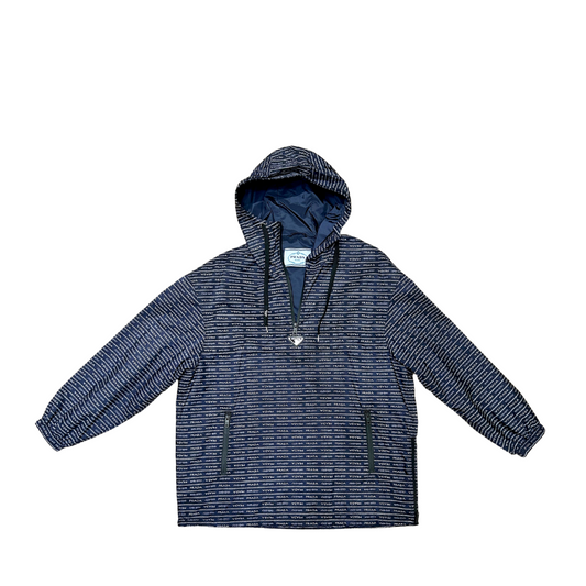 Prada Re-Nylon Logo Anorak Jacket