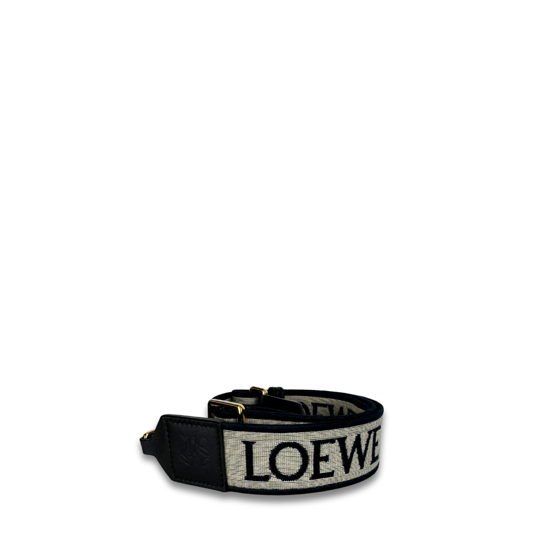 Loewe Navy Blue Anagram Strap