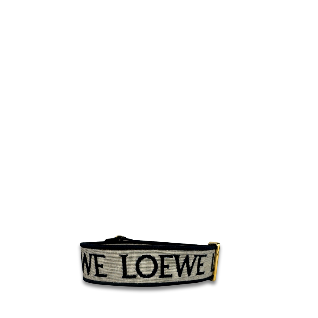 Loewe Navy Blue Anagram Strap